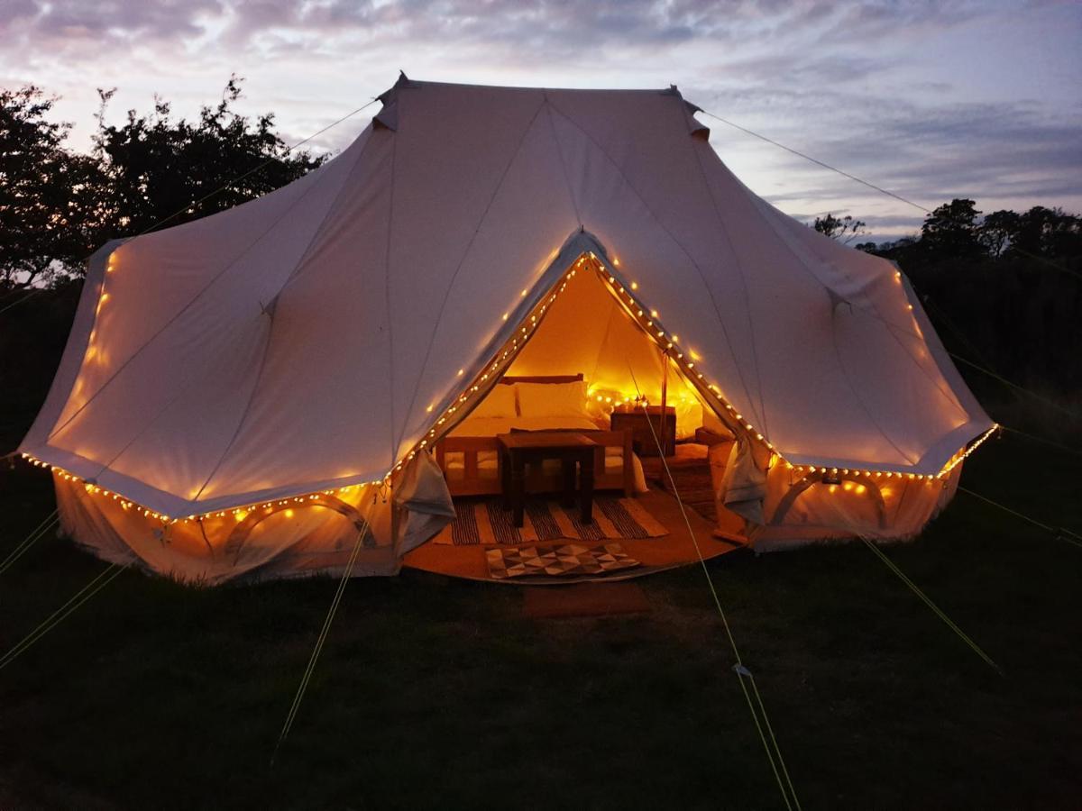 6M Emperor Tent Near Whitby With Log Burner Liverton Zewnętrze zdjęcie