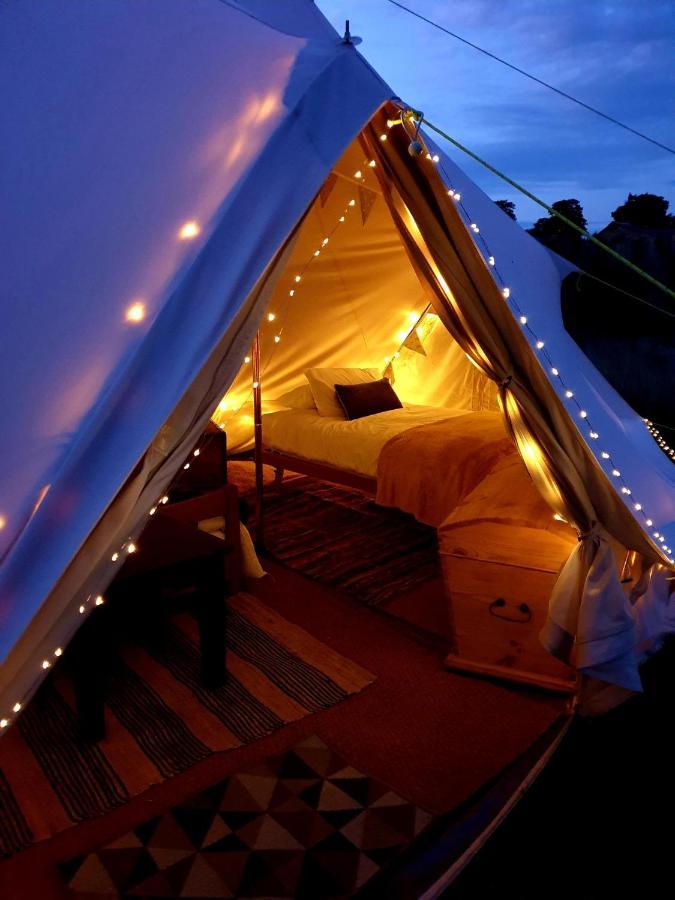 6M Emperor Tent Near Whitby With Log Burner Liverton Zewnętrze zdjęcie